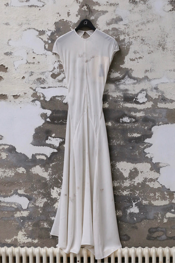 Mutedance 25 Spring/Summer Silk Maxi Dress MD-MD25SS31-HOARY